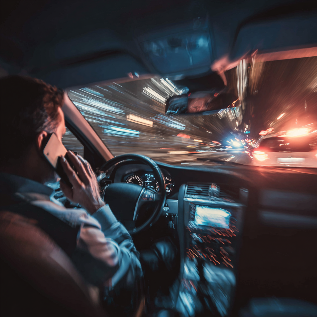 cell phone driving ticket