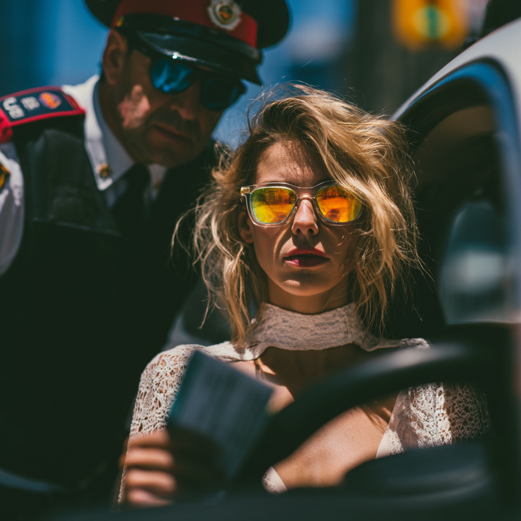 disobey sign traffic ticket